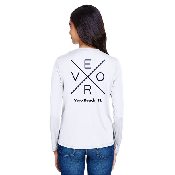 Seahorse Land Vero Beach Women's High Performance Shirt