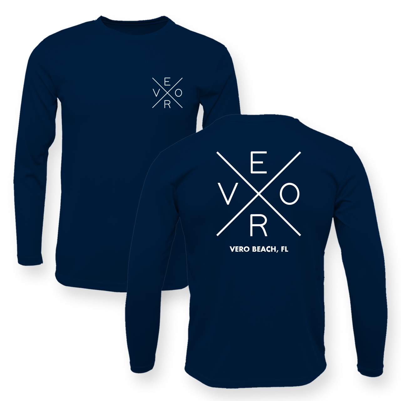 Seahorse Land Vero Beach Men's High Performance Shirt