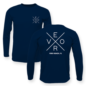 Seahorse Land Vero Beach Men's High Performance Shirt