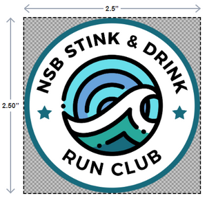 NSB Stink & Drink Permanent Stickers 2.5" (50-Pack)