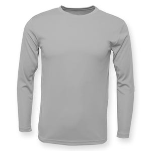 High Performance Long Sleeve UPF 50+ - Silver