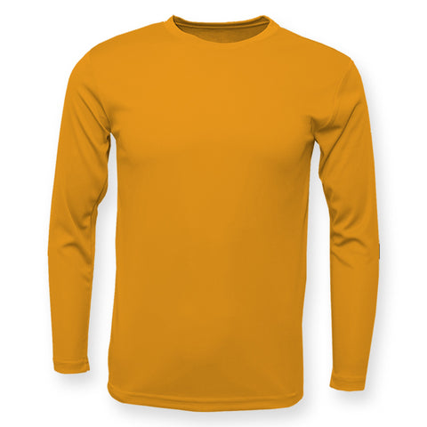 High Performance Long Sleeve UPF 50+ - Safety Orange