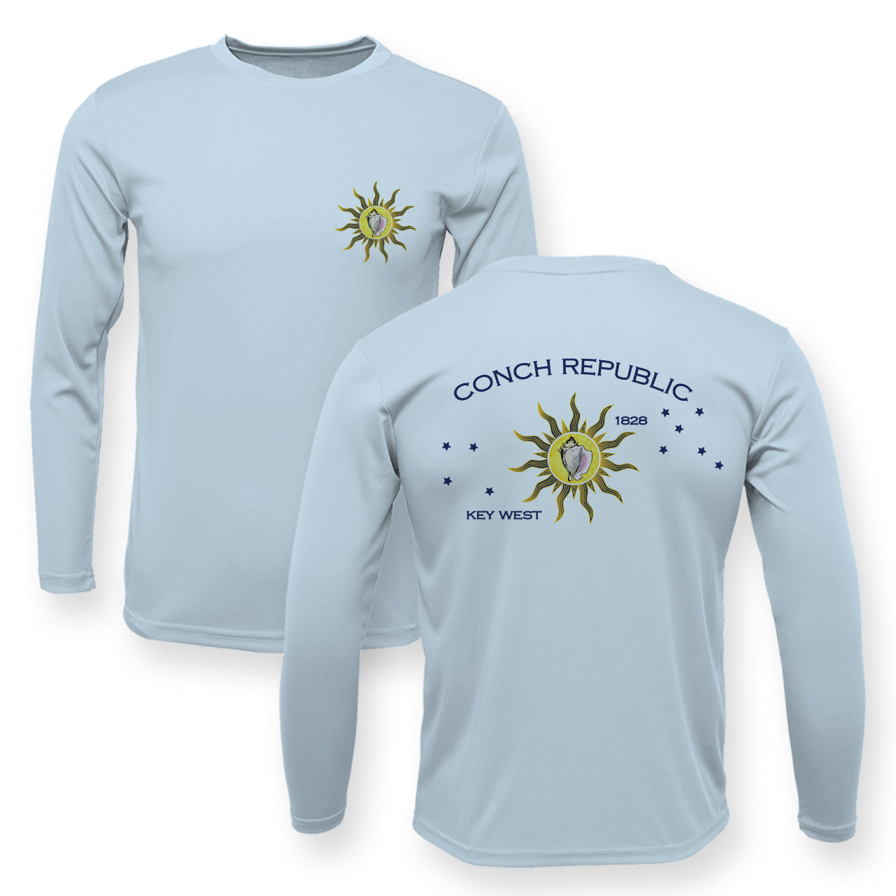 Conch Republic Flag High Performance Long Sleeve UPF 50+