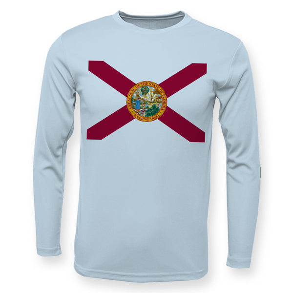 Florida Flag High Performance Long Sleeve UPF 50+