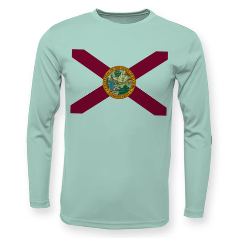 Florida Flag High Performance Long Sleeve UPF 50+