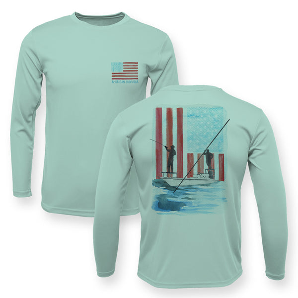 USA Fishing High Performance Long Sleeve UPF 50+