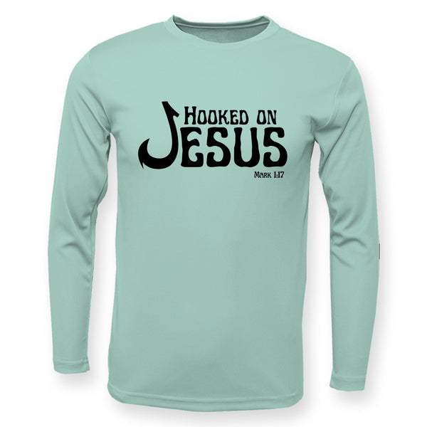 Hooked on Jesus High Performance Long Sleeve UPF 50+