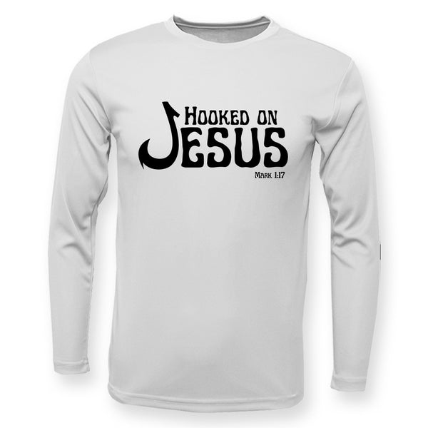 Hooked on Jesus High Performance Long Sleeve UPF 50+