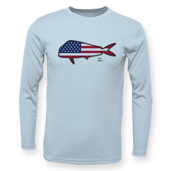 USA Mahi Mahi High Performance Long Sleeve UPF 50+