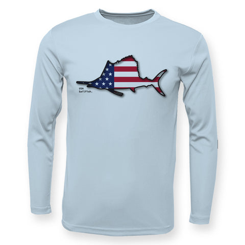 USA Sailfish High Performance Long Sleeve UPF 50+