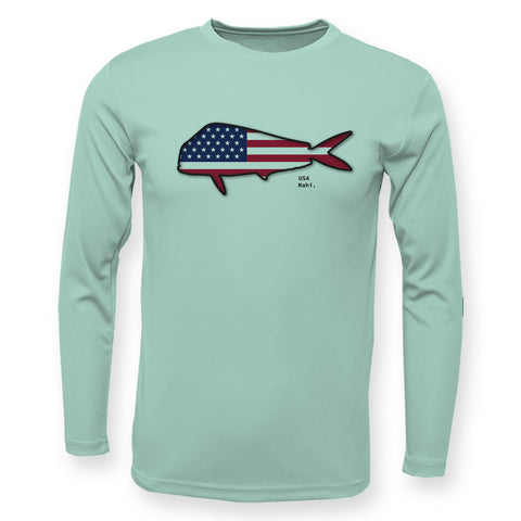 USA Mahi Mahi High Performance Long Sleeve UPF 50+