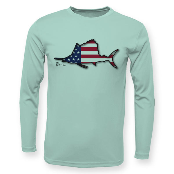 USA Sailfish High Performance Long Sleeve UPF 50+