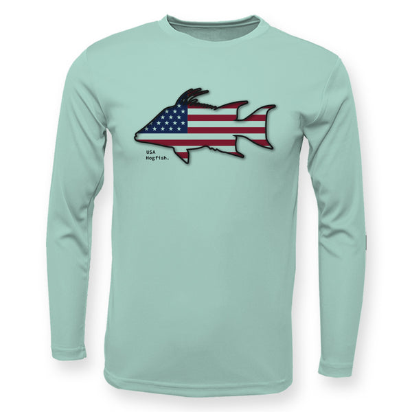 USA Hogfish High Performance Long Sleeve UPF 50+