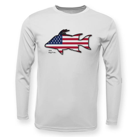 USA Hogfish High Performance Long Sleeve UPF 50+