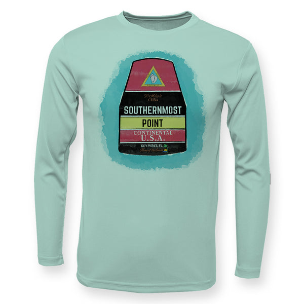 Keys Southernmost Point High Performance Long Sleeve UPF 50+