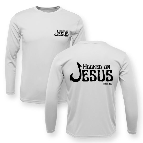 Hooked on Jesus High Performance Long Sleeve UPF 50+