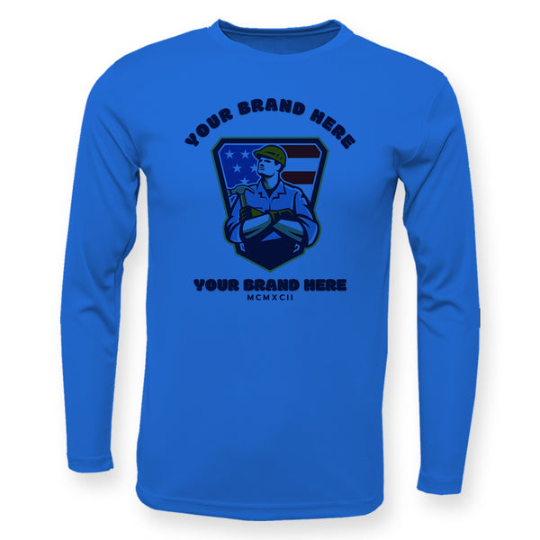 Custom Safety High Performance Long Sleeve UPF 50+