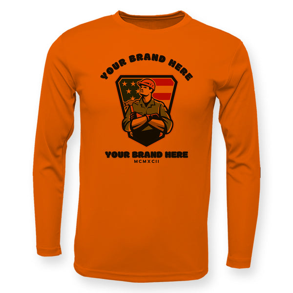 Custom Safety High Performance Long Sleeve UPF 50+