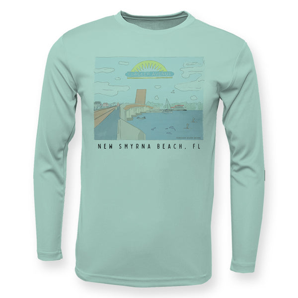 New Smyrna Beach High Performance Long Sleeve UPF 50+