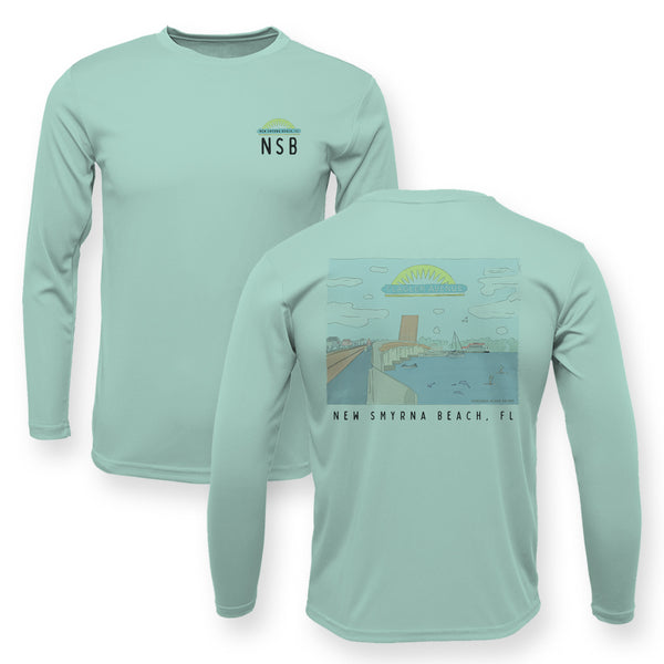 New Smyrna Beach High Performance Long Sleeve UPF 50+