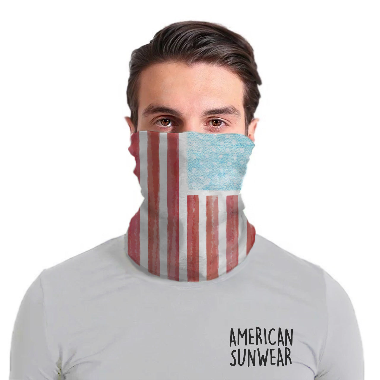 USA Flag Neck Gaiter UPF 30+