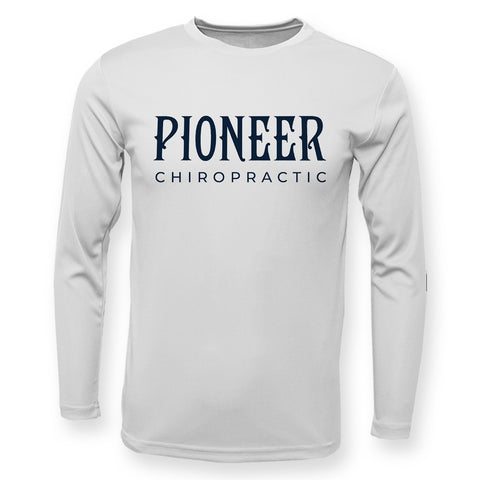Pioneer Chiropractic High Performance Long Sleeve - Navy