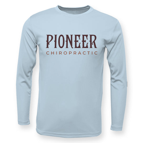 Pioneer Chiropractic High Performance Long Sleeve - Maroon