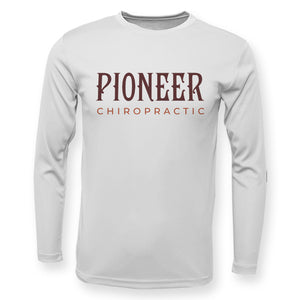 Pioneer Chiropractic High Performance Long Sleeve - Maroon