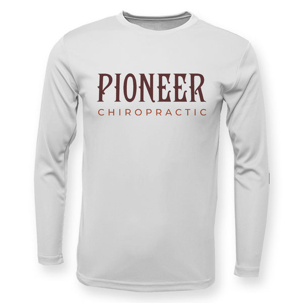 Pioneer Chiropractic High Performance Long Sleeve - Maroon
