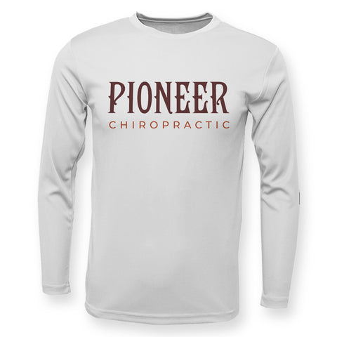 Pioneer Chiropractic High Performance Long Sleeve - Maroon