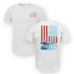 USA Surf Soft Performance Short Sleeve UPF 40+