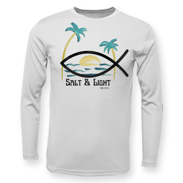 Salt & Light Christian High Performance Long Sleeve UPF 50+