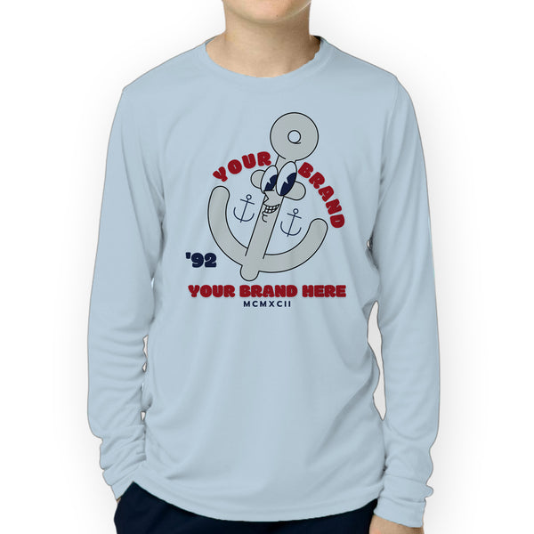 Custom Youth High Performance Long Sleeve UPF 50+